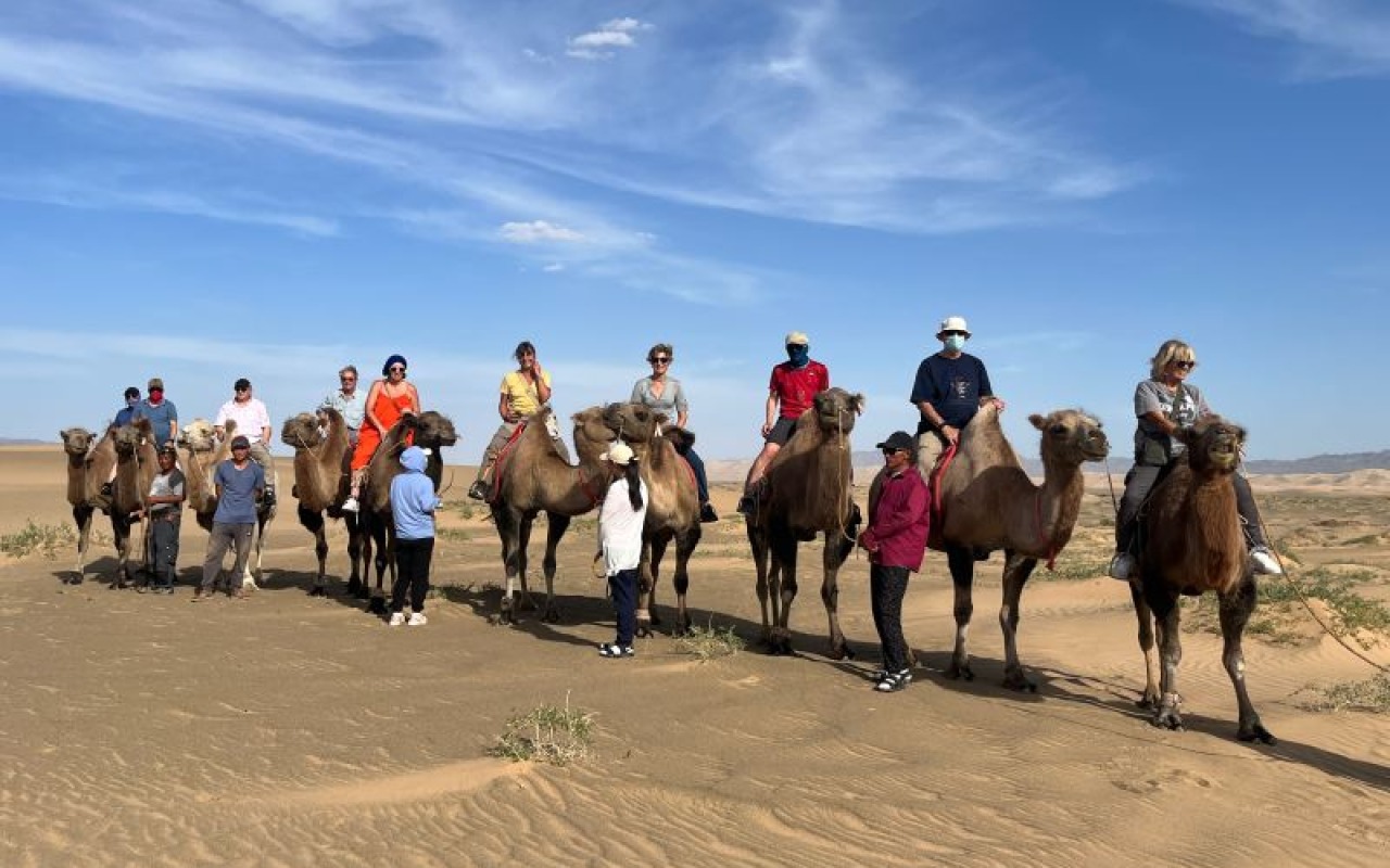 Camel riding in the Gobi | Premium Travel Mongolia