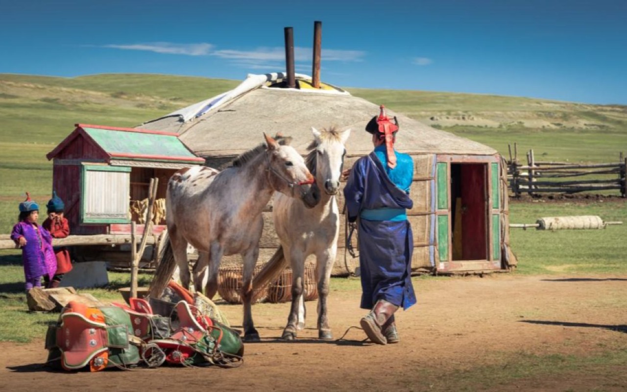 At Mongol nomadic center | Premium Travel Mongolia
